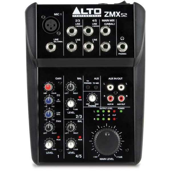 Mixer ALTO ZMX52