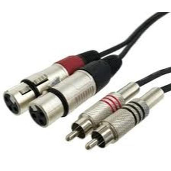 Cablu Stagg 2x RCA- 2x XLR